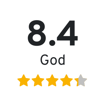 8.4-stjerner rating
